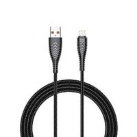 Veger V105 Braided Καλώδιο USB to Lightning 1.2m – Μαύρο
