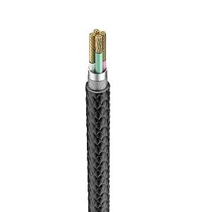 Veger V105 Braided Καλώδιο USB to Lightning 1.2m - Μαύρο - Image 2