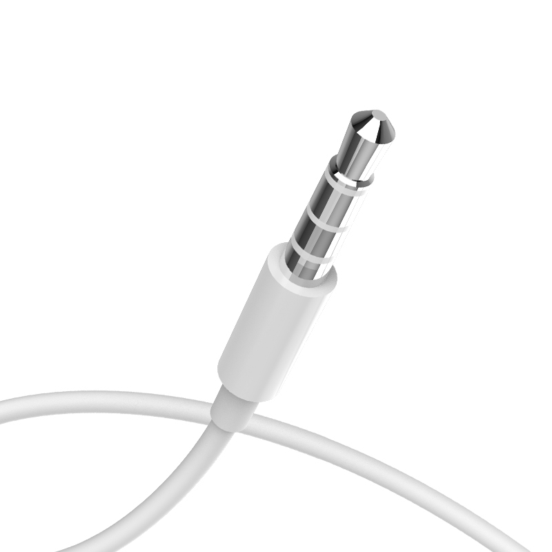 Recci Rep-l07 In-Ear Handsfree Ακουστικά με Βύσμα Jack 3.5mm – Λευκό - Image 2