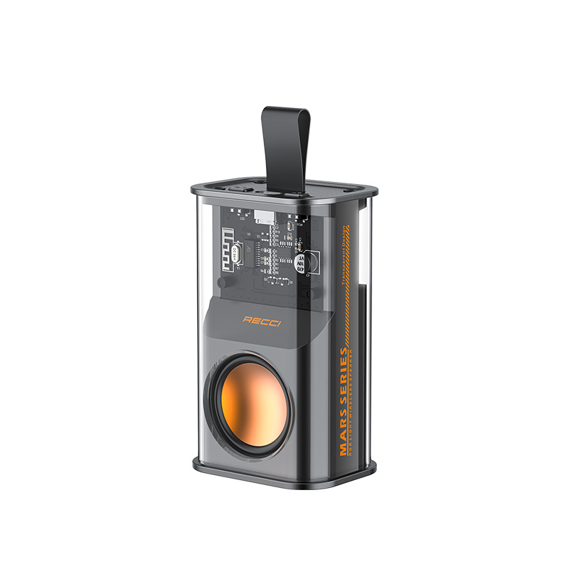 Recci RSK-W30 Mars Series - Φορητό Ηχείο Bluetooth με Φωτισμό RGB - Image 2