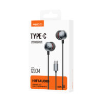 RECCI REP-L38 Μεταλλικά Ενσύρματα Ακουστικά- Silver Gray