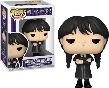 Funko Pop! Television: Wednesday (No. 1815) – Wednesday Addams Vinyl Figure