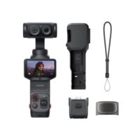 Insta360 Luna Ultra Standard Bundle Black – 1-Inch 8K Leica Sensor, Dual Lens, Triple AI Chip, OLED