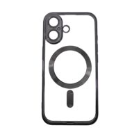 iPhone 16 Θήκη Σιλικόνης  Clear | Μag Safe | Protect Cam