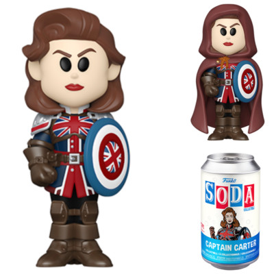 Funko Vinyl Soda: Captain Carter