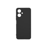 Θήκη Σιλικόνης Mαύρη Xiaomi Redmi 13c 4G