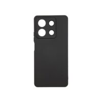 Θήκη Σιλικόνης Mαύρη Xiaomi Redmi 13 Pro 5G