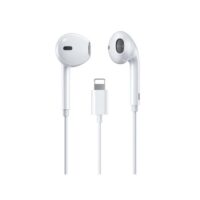 WK Design YB03 Lightning Ακουστικά Λευκά