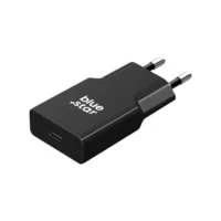 Blue Star Slim GaN USB-C QC4.0 PD 20W Φορτιστής Μαύρος